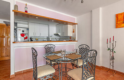 Apartment in Port Andratx - Essbereich mit angrenzender Küche