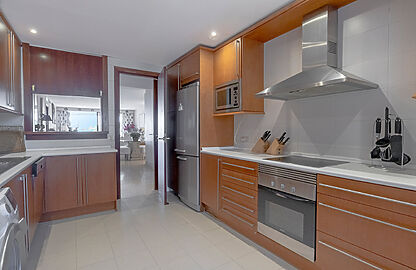 Apartment in Sol de Mallorca - Voll ausgestattete Küche