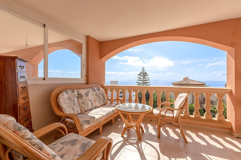 Apartment mit Meerblick nah am Strand in Cala Pi 2