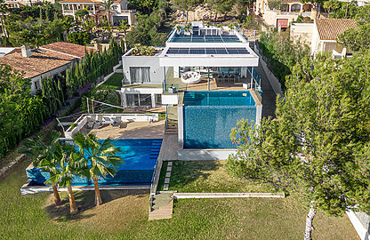 Villa in Santa Ponsa - Luxusanwesen in begehrter Lage mit zwei Pools