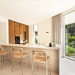 Villa in Port Andratx - Moderne Desigenr-Küche mit Gaggenau-Geräten