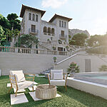 Villa in Port Andratx - Ehemaliges Hotel mit Swimming Pool