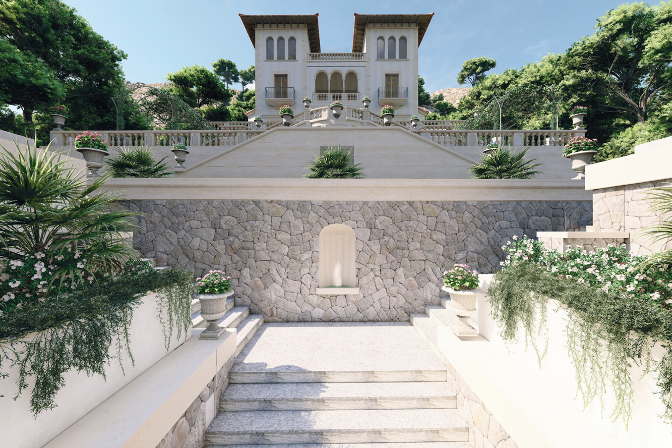 Villa in Port Andratx - Einzigartige Bauweise