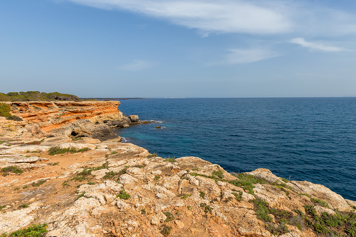 Grundstück in Cala Pi - Freier Blick aufs Meer 