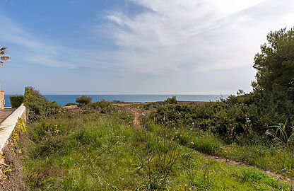 Grundstück in Cala Pi - Traumhafter Meerblick bis zum Naturstrand Es Trenc und Colonia St. Jordi sowie bis zur Insel Cabrera