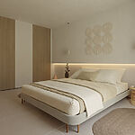 Penthouse in Puerto Pollenca - Geschmackvoll gestaltetes Schlafzimmer