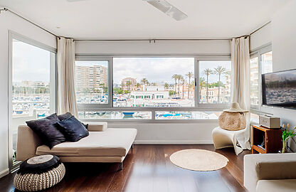 Apartment in Portixol - Wohnbereich mit bester Aussicht