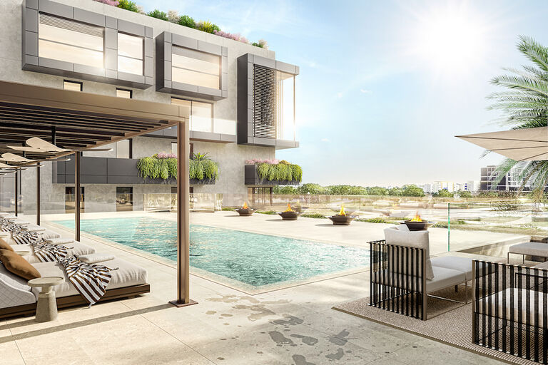 Penthouse in Palma - Luxuriöse Neubauresidenz mit Pool