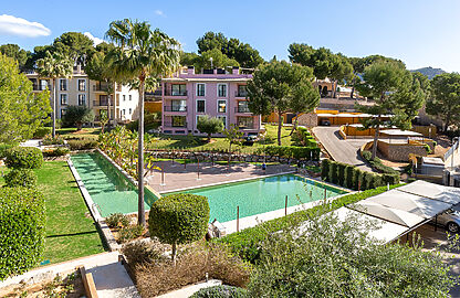 Apartment in Camp de Mar - Herrliche Außenanlage mit Pool