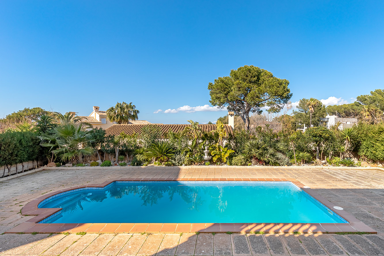 Mediterrane Villa mit Blick in die Bucht von Palma 6