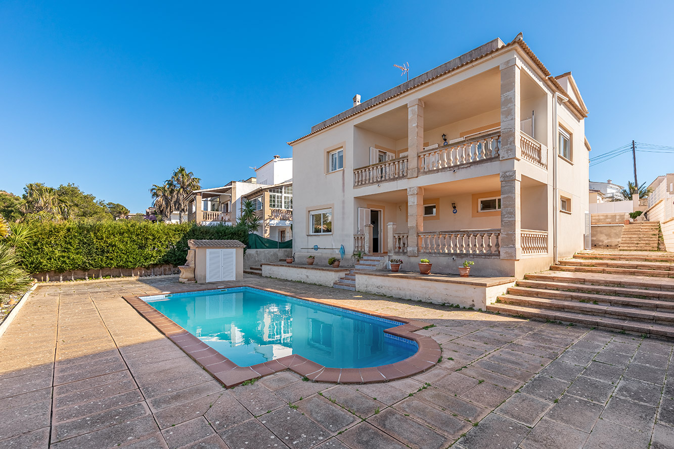 Mediterrane Villa mit Blick in die Bucht von Palma 3