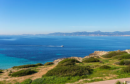 Reihenhaus in Son Veri Nou - Traumhafter Weitblick in die Bucht von Palma und aufs kristallklare Meer