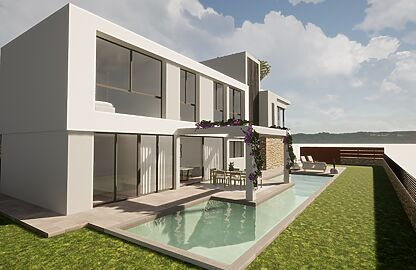 Moderne Neubau Villa fußläufig Strand und Hafen 8