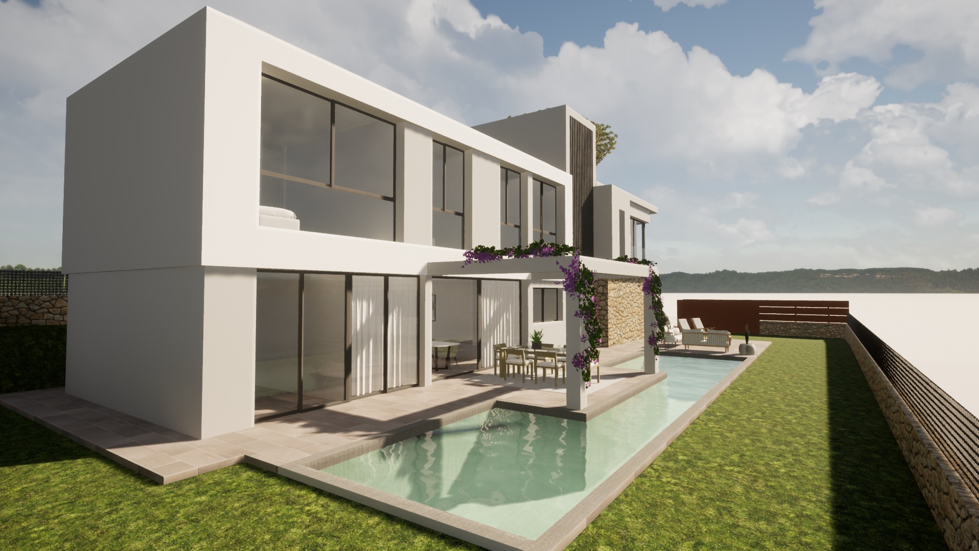 Moderne Neubau Villa fußläufig Strand und Hafen 8