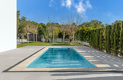 Villa in Costa de la Calma - Im Garten eingebetteter Pool