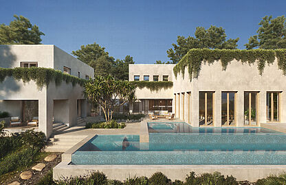 Moderne Neubau-Villa nah am Strand in Cala Vinyas 1