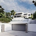 Moderne Neubau Villa Umbauprojekt mit Panorama Meerblick in Santa POnsa 8