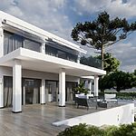 Moderne Neubau Villa Umbauprojekt mit Panorama Meerblick in Santa POnsa 4