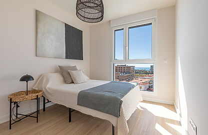 Penthouse in Palma - Schlafzimmer mit Bad en Suite