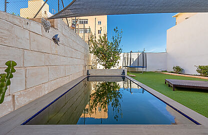 Apartment in Portixol - privater Pool im Garten