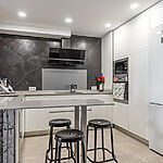 Apartment in Portixol - moderne, voll ausgestattete Küche