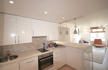 Apartment in Illetas - Voll ausgestattete Einbauküche