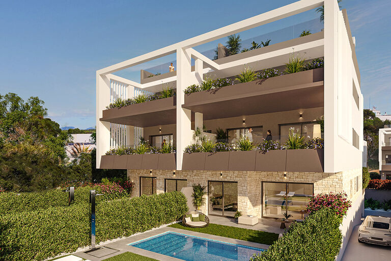 Penthouse in Colonia San Jordi - Duplexpenthouse mit Dachterrasse