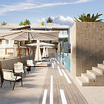 Penthouse in Palma - exklusive Dachterrasse mit Gemeinschaftspool