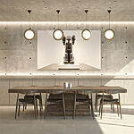 Penthouse in Palma - Moderne designer Küche
