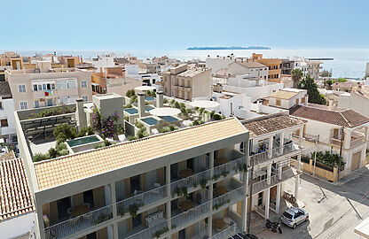 Penthouse in Colonia San Jordi - Neugebaute Residenz nah am Strand