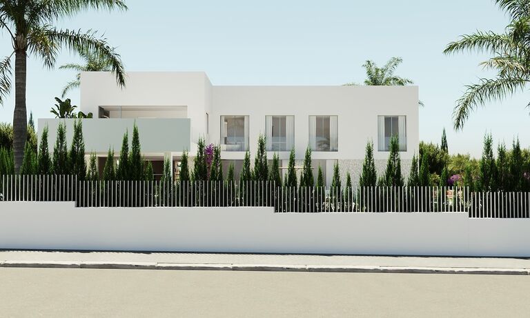 Neubau Projekt einer modernen Villa mit Panoramablick 7