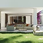 Neubau Projekt einer modernen Villa mit Panoramablick 2