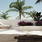 Neubau Projekt einer modernen Villa mit Panoramablick 3