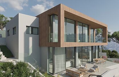 Neubau Villa nach Kundenwunsch mit Panorama Meerblick  3
