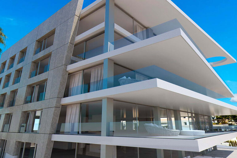 Apartment in Palma - Einzigartige Architektur mit großzügigen Terrassenflächen