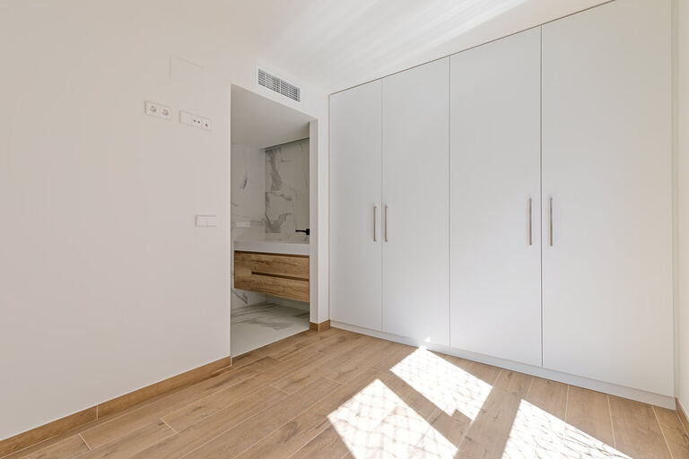 Apartment in Palma - Schlafzimmer mit Bad en Suite