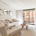 Apartment in Palma - Großzügiges Wohnzimmer mit Terrasse