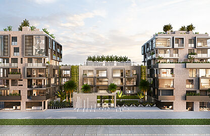 Apartment in Palma - Moderne Neubauresidenz in zentraler Lage