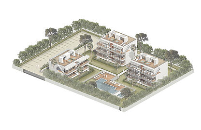 Penthouse in Cala D´Or - Zentral gelegen moderne Anlage