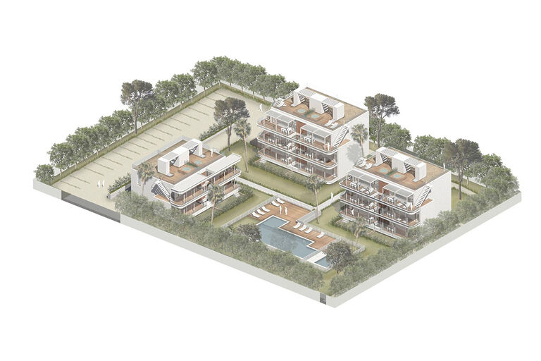 Penthouse in Cala D´Or - Zentral gelegen moderne Anlage