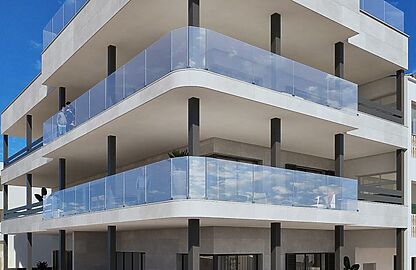 Neugebautes Apartment mit großer Terrasse in Colonia Sant Jordi 1