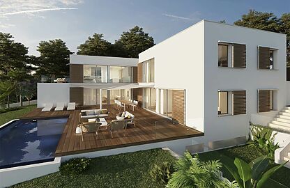 Grundstück mit Projekt und Lizenz für eine Luxus Villa 2