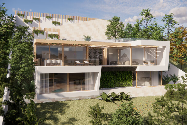 Villa in Costa de la Calma - Nach Süden ausgerichtetes Neubauanwesen