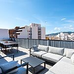 Penthouse in Palma - Große Terrasse mit Panoramablick