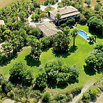 Finca in Santa Margalida - Weitläufiges und top gepflegtes Anwesen aus der Vogelperspektive