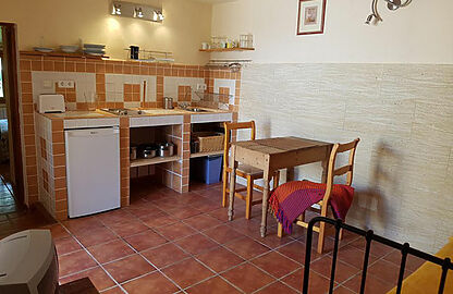 Finca nahe Montuiri - Küchenzeile im Apartment