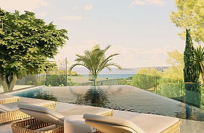 Villa in Costa den Blanes - Fantastische Meerblick Terrasse