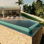 Villa in Costa den Blanes - Infinity Pool mit Meerblick
