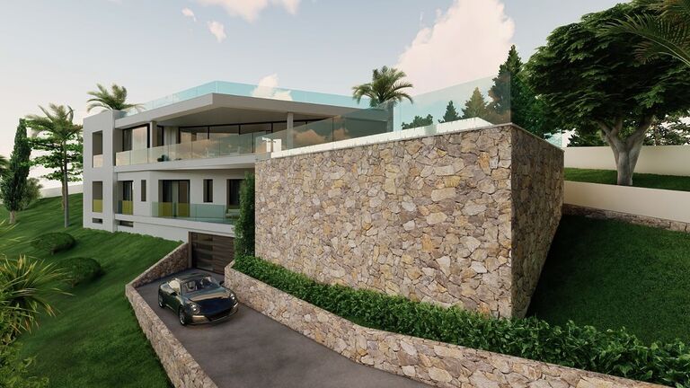 Villa in Costa den Blanes - Modernes Projekt einer Villa